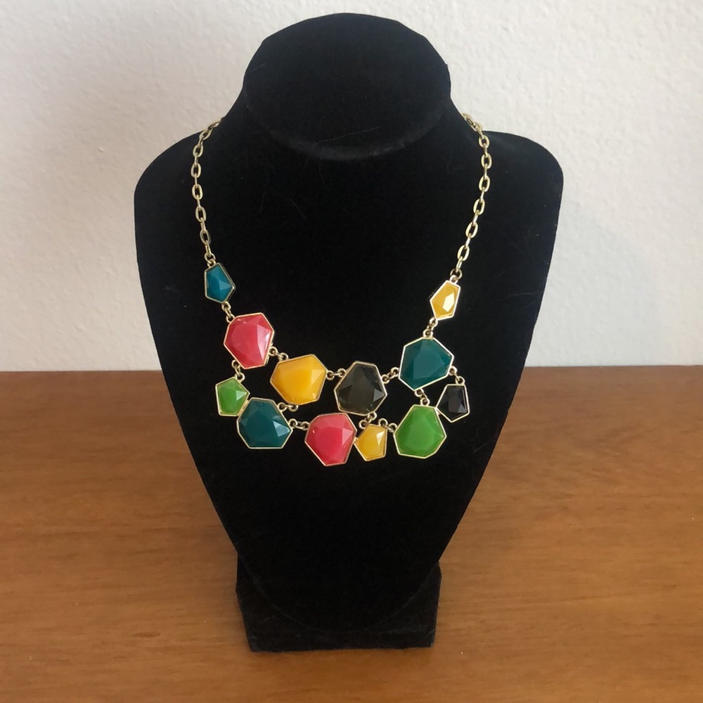Multi-Color Statement Necklace